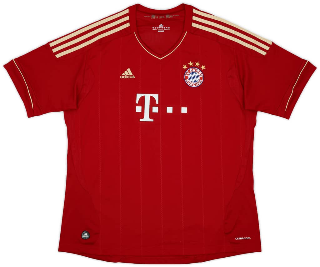 2011-13 Bayern Munich Home Shirt Alaba #27 - 4/10 - (XL)