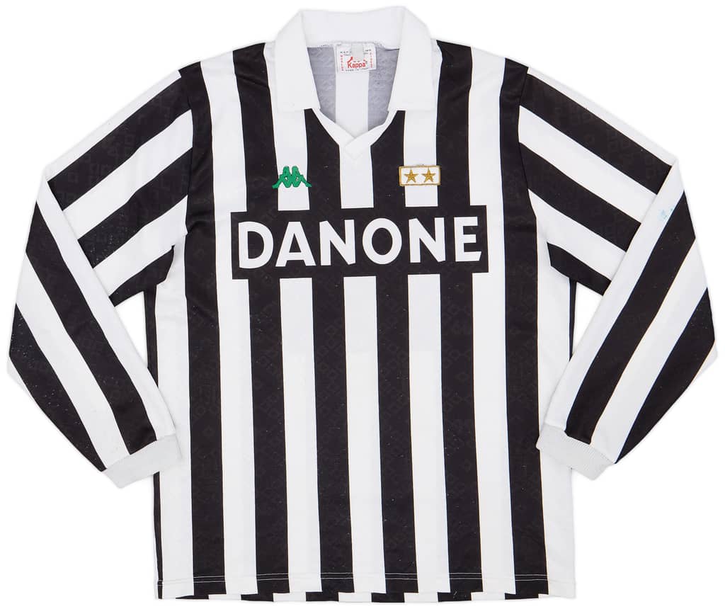 1992-94 Juventus Home L/S Shirt #10 - 6/10 - (L)