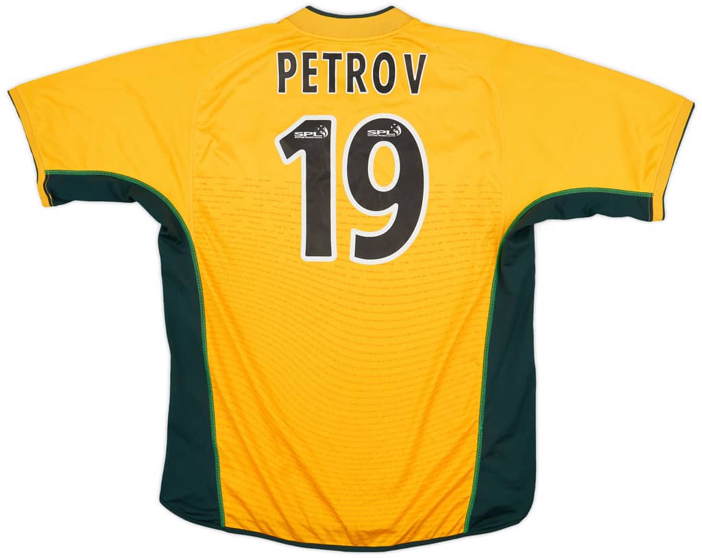 2002-03 Celtic Away Shirt Petrov #19 - 7/10 - (XL)