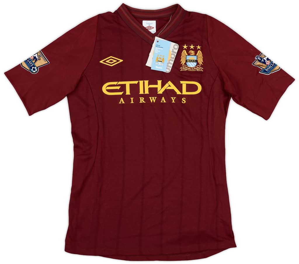 2012-13 Manchester City Away Shirt Champions #12 (M)