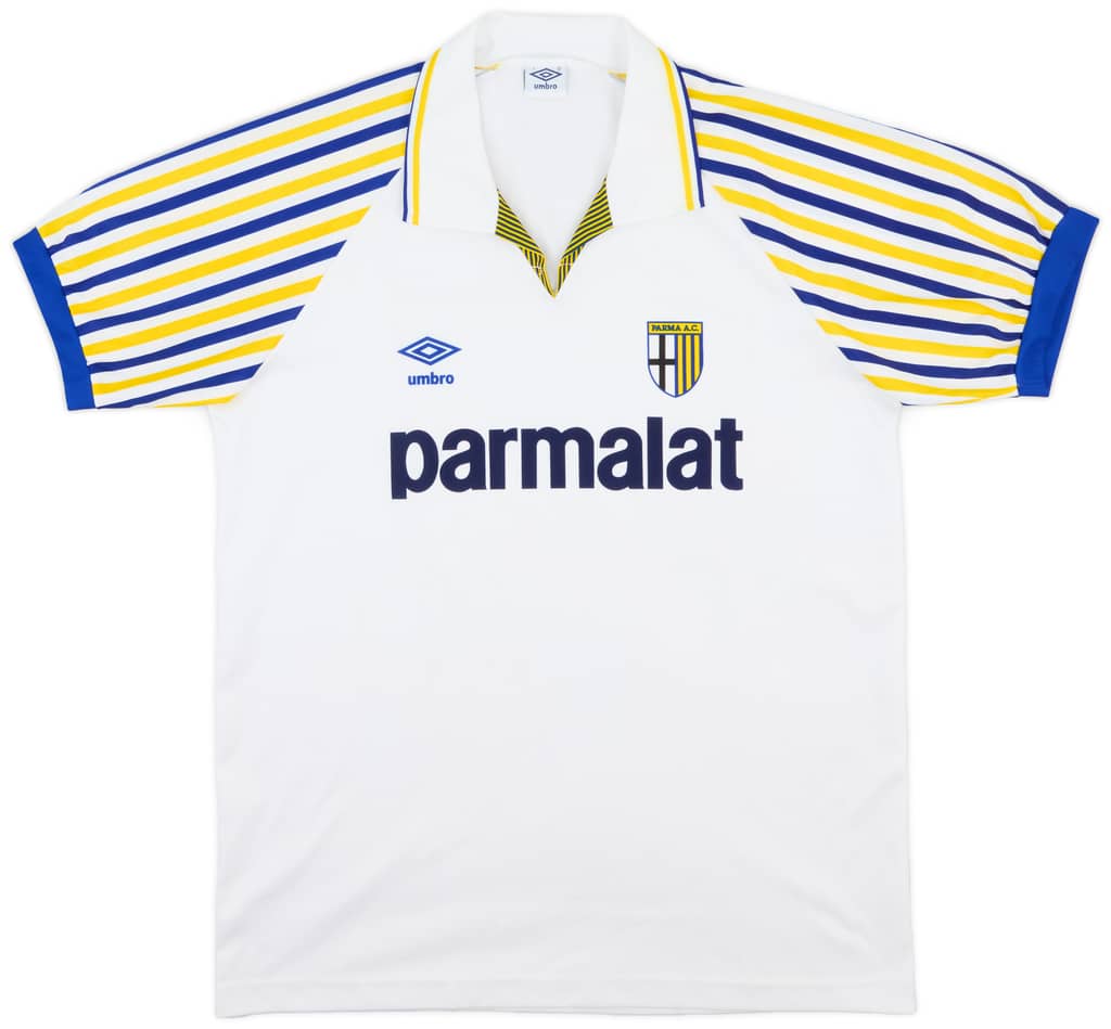 1990-91 Parma Home Shirt - 7/10 - (L)