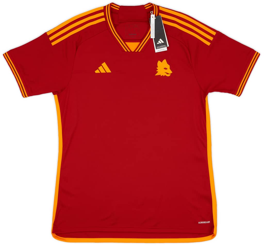 2023-24 Roma Home Shirt Abraham #9