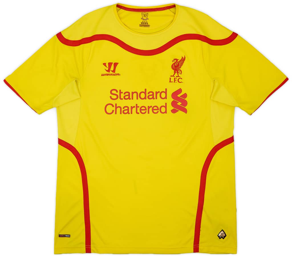 2014-15 Liverpool Away Shirt Gerrard #8 - 6/10 - (L)