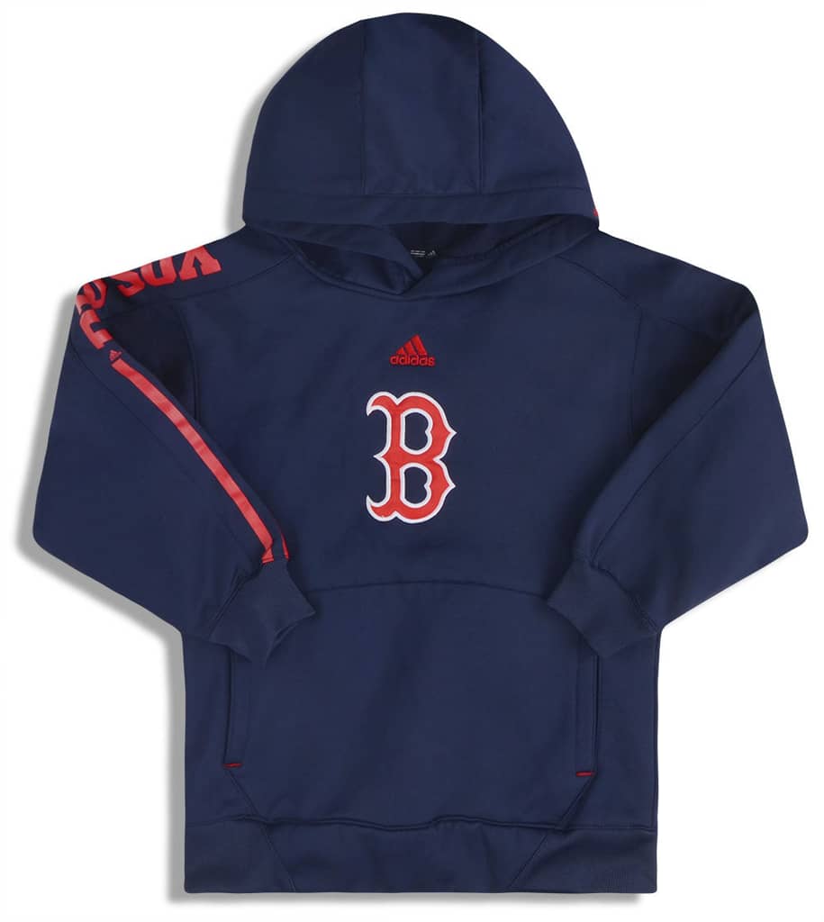 2000s Boston Red Sox adidas Hooded Sweat Top Y