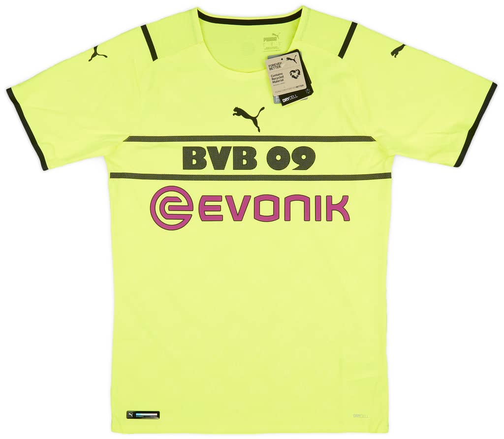 2021-22 Borussia Dortmund Player Issue Home European Shirt Bellingham #22