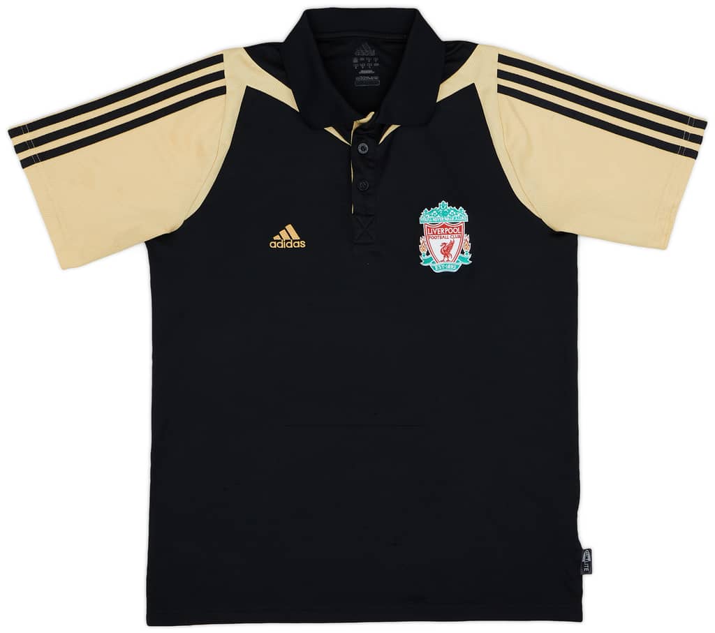 2008-09 Liverpool adidas Polo Shirt - 7/10 - (L.Boys)