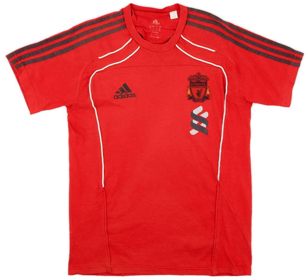 2010-11 Liverpool adidas Training Tee - 6/10 - (M)