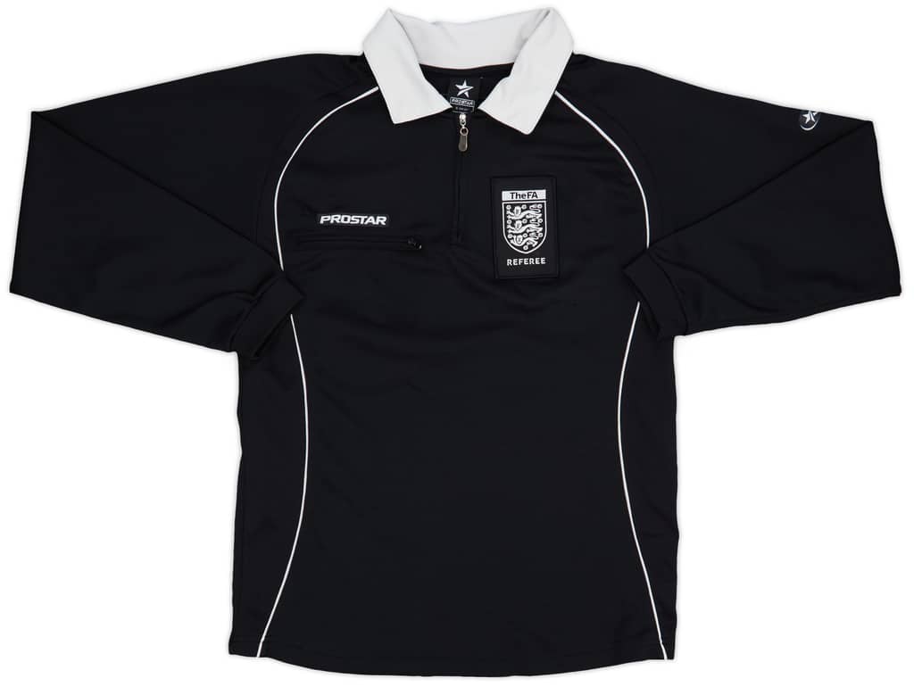 2010s FA Prostar Referee L/S Shirt - 9/10 - (S)