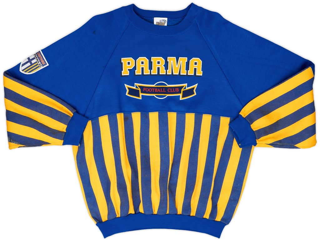 1990-91 Parma Le Felpe dei Grandi Club Sweat Top - 7/10 - (L)