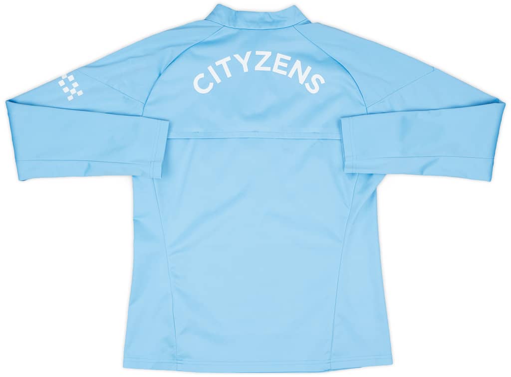 2023-24 Manchester City Player Issue 1/4 Zip Rain Top #25 (Akanji) - 7/10 - (S)