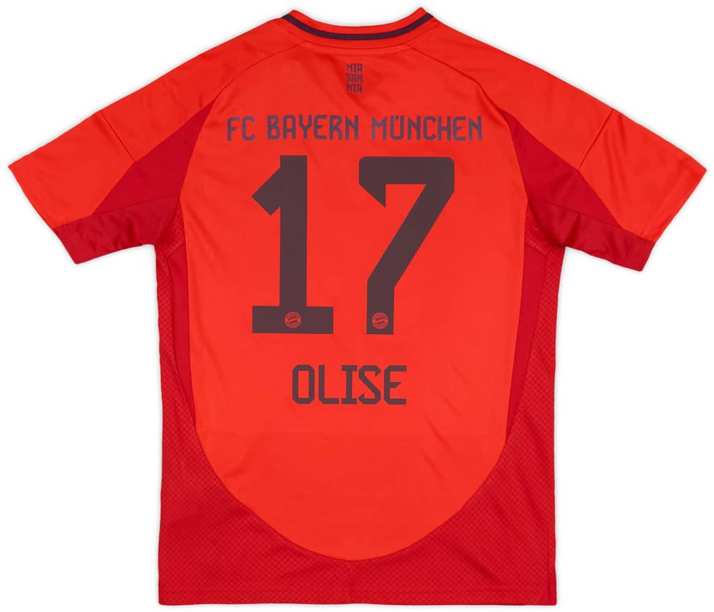 2024-25 Bayern Munich Home Shirt Olise #17 (KIDS)