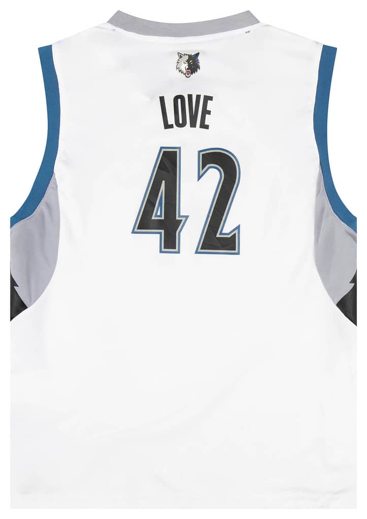 2010-14 Minnesota Timberwolves Love #42 adidas Jersey (Home) Y