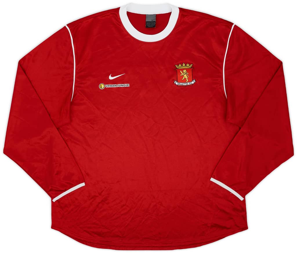 2003-04 Valletta Nike Training L/S Shirt - 8/10 - (XL)