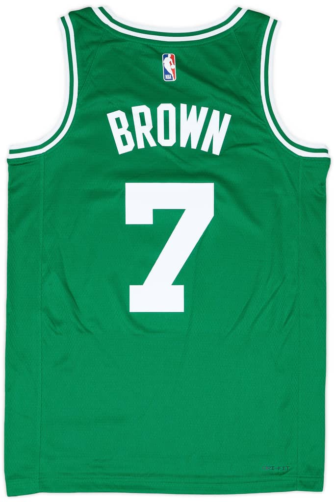 2017-25 Boston Celtics Brown #7 Nike Swingman Away Jersey (S)
