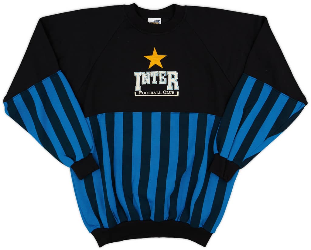 1990-91 Inter Milan Le Felpe Dei Grandi Sweat Top  - 8/10 - (S)
