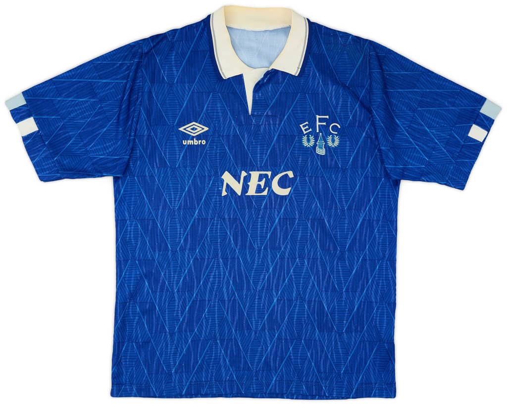 1989-91 Everton Home Shirt - 6/10 - (S)