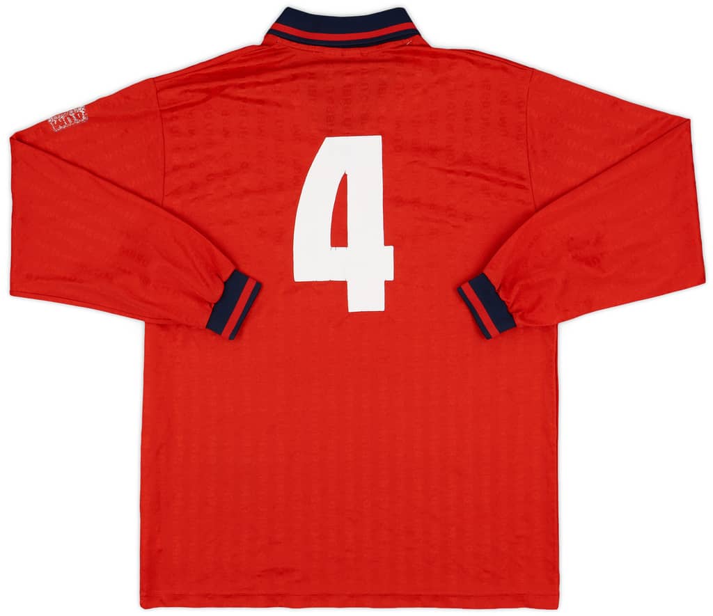 1990s Umbro Template L/S Shirt #4 - 8/10 - (L)