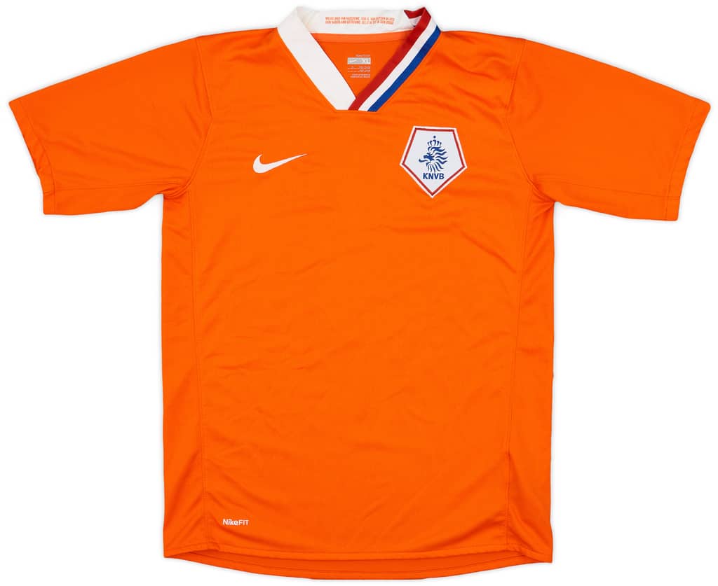 2008-10 Netherlands Home Shirt - 8/10 - (XL.Boys)
