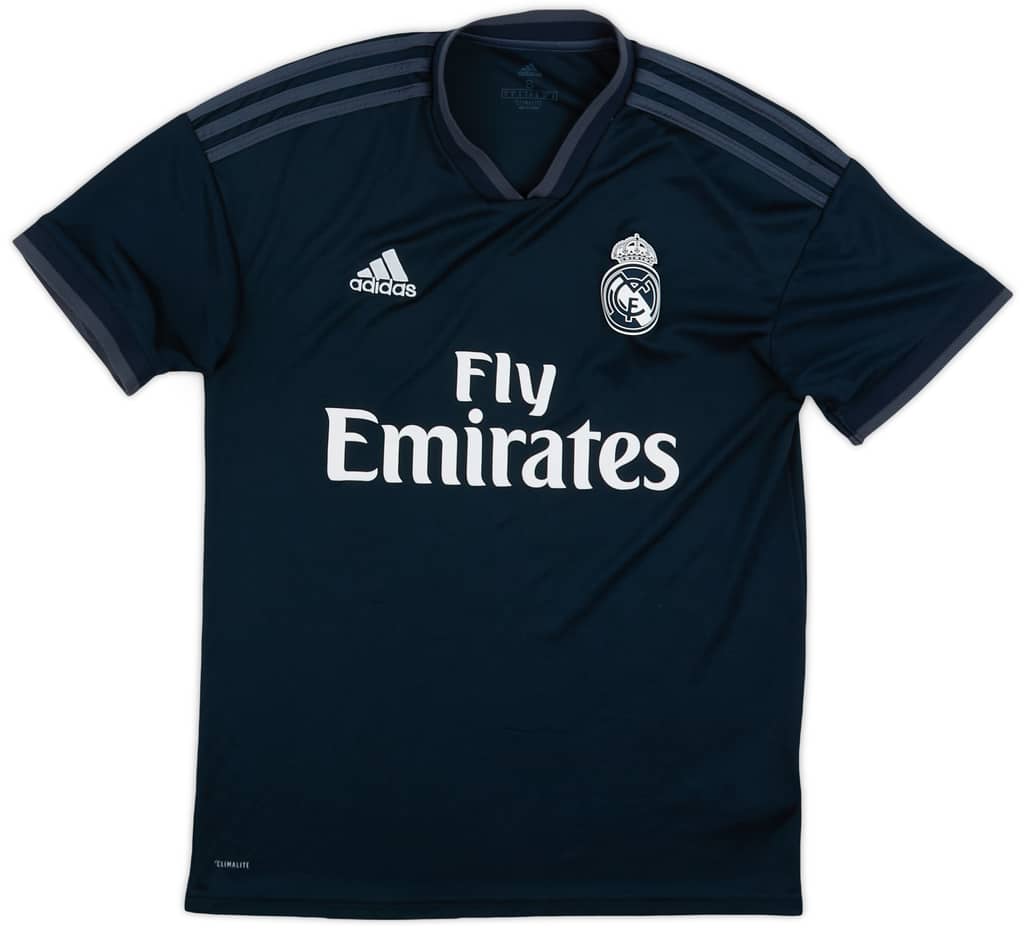 2018-19 Real Madrid Away Shirt - 8/10 - (S)