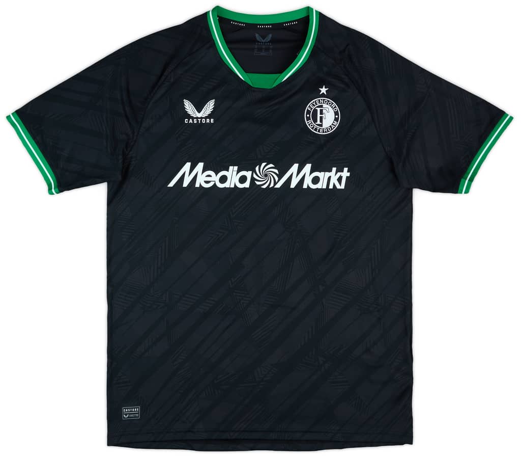 2024-25 Feyenoord Away Shirt Q.Timber #8