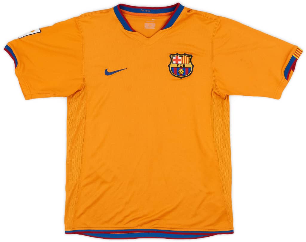 2006-08 Barcelona Away Shirt Messi #19 - 7/10 - (S)