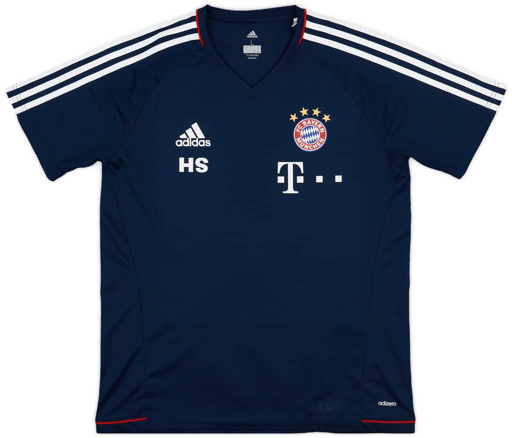 2017-18 Bayern Munich adidas Staff Issue Training Shirt - 9/10 - (L)