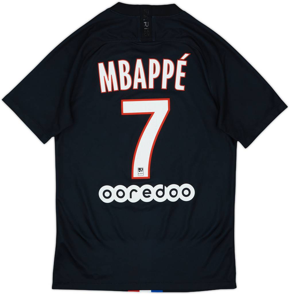 2019-20 Paris Saint-Germain Fourth Shirt Mbappe #7 - 10/10 - (S)
