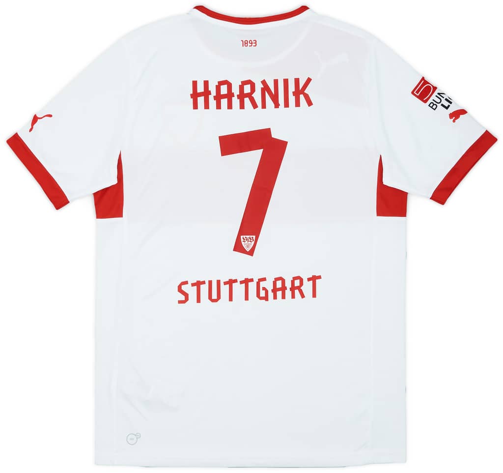 2012-13 Stuttgart Home Shirt Harnik #7 - 8/10 - (XL.Boys)