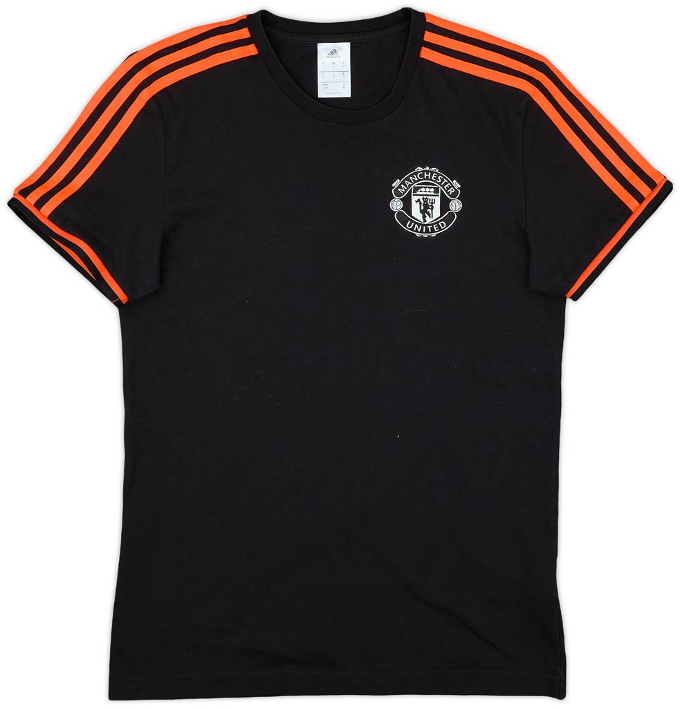 2015-16 Manchester United adidas Cotton Tee - 8/10 - (S)