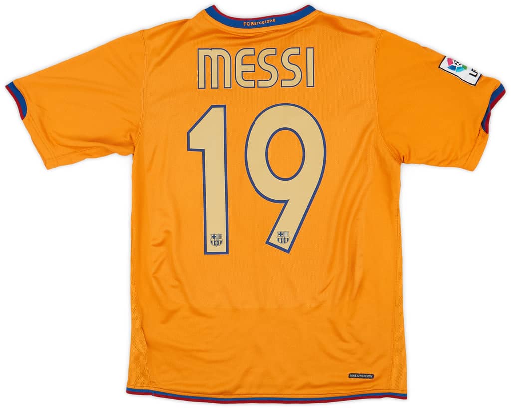 2006-08 Barcelona Away Shirt Messi #19 - 7/10 - (S)