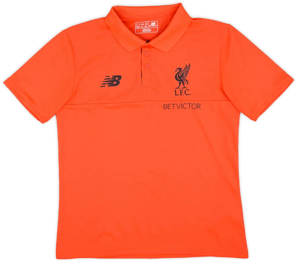 2016-17 Liverpool New Balance Polo Shirt - 8/10 - (S)