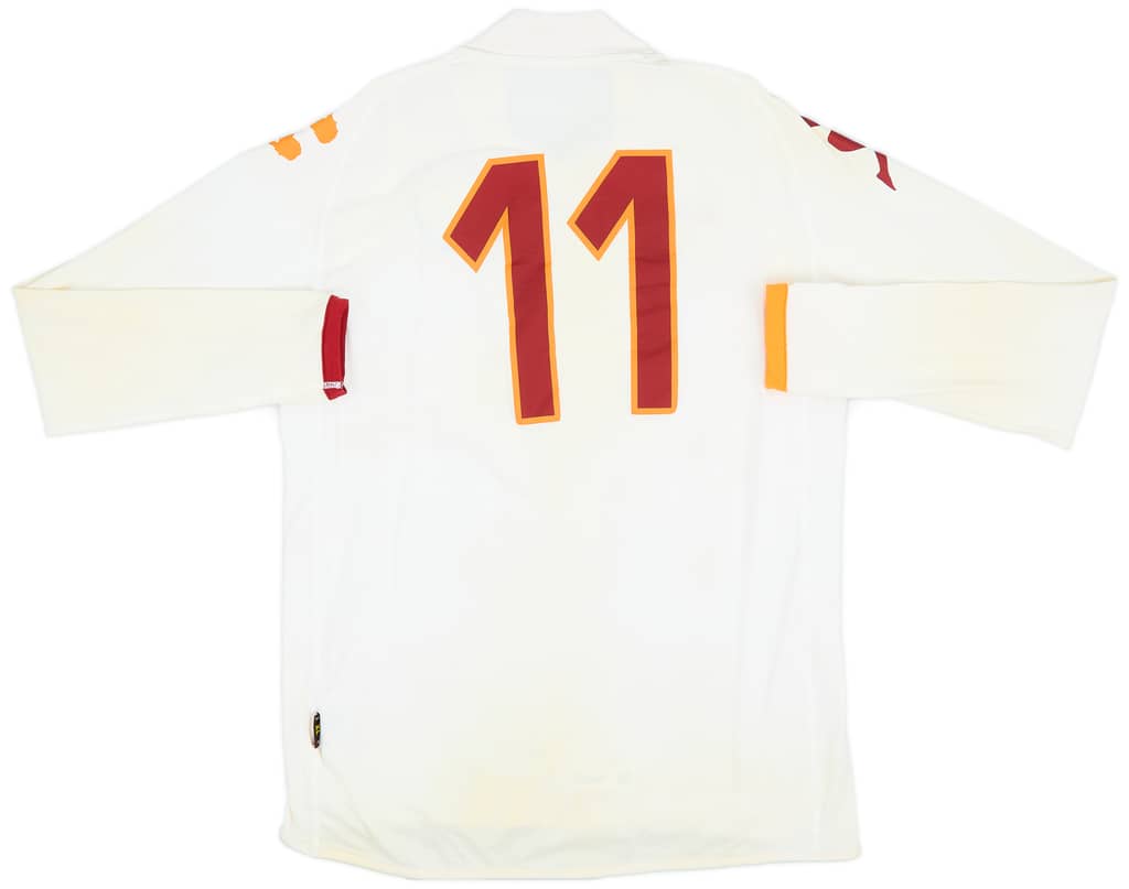 2008-09 Roma Away Shirt #11 - 7/10 - (XL)