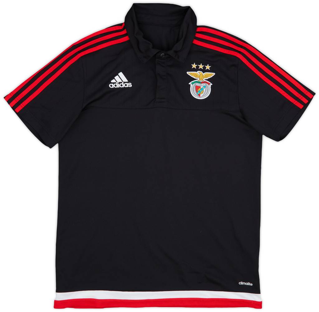 2015-16 Benfica adidas Polo Shirt - 8/10 - (M)