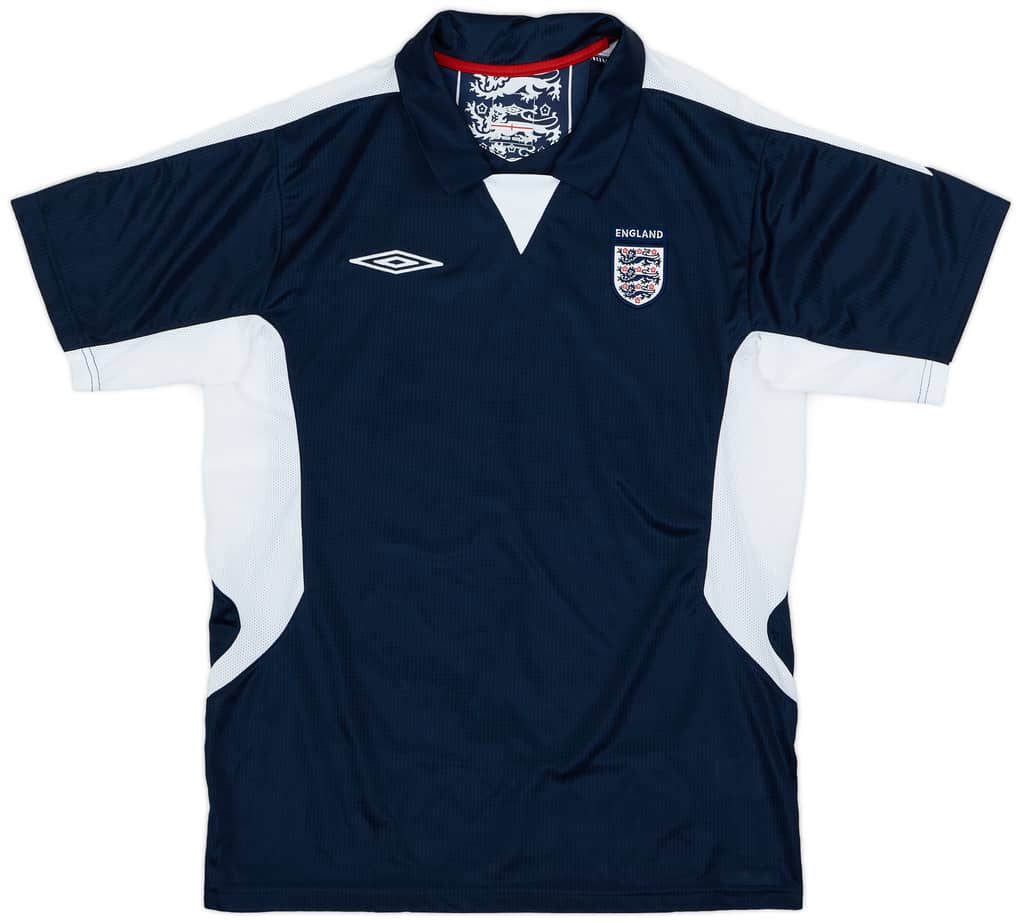 2005-07 England Umbro Training Shirt - 9/10 - (M)