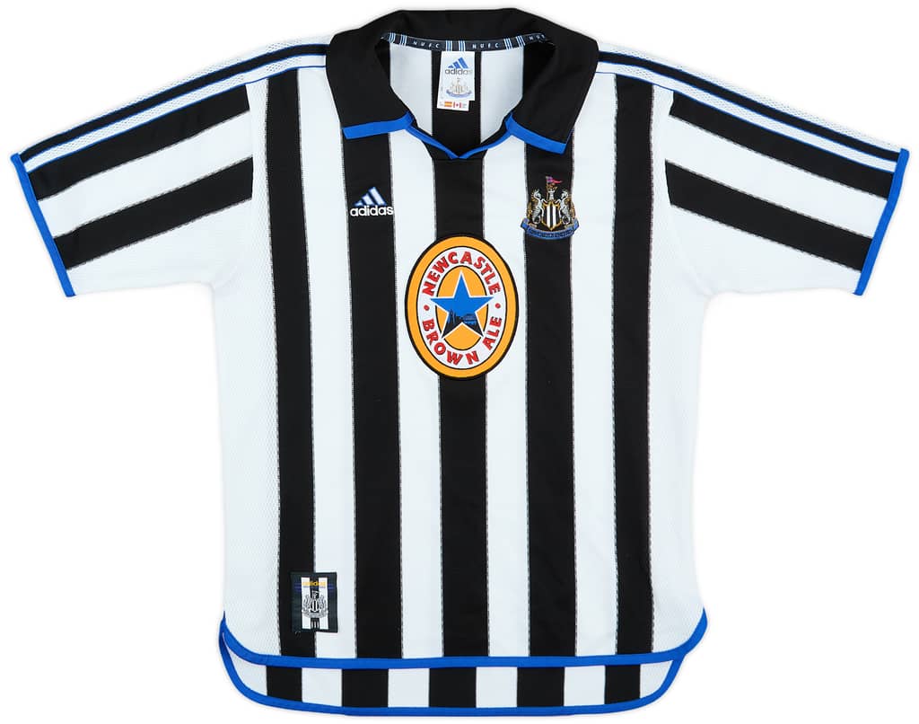 1999-00 Newcastle Home Shirt - 8/10 - (Y)