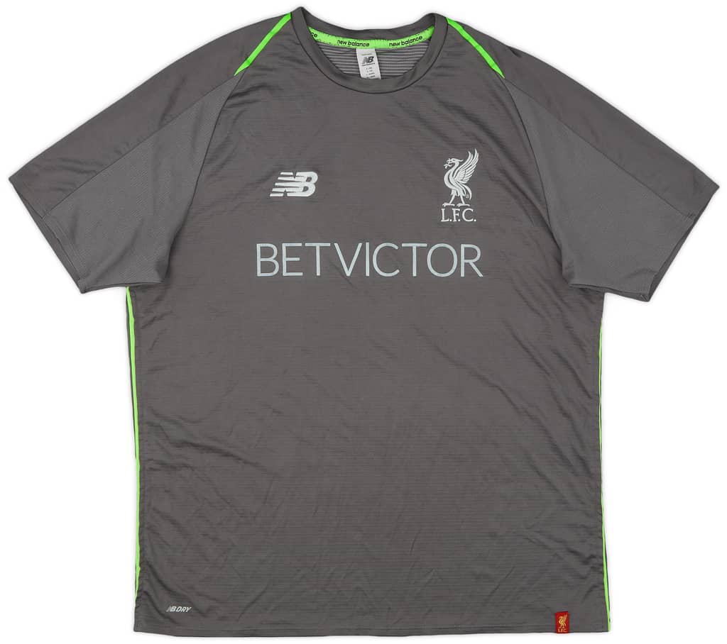 2018-19 Liverpool New Balance Training Shirt - 8/10 - (L)