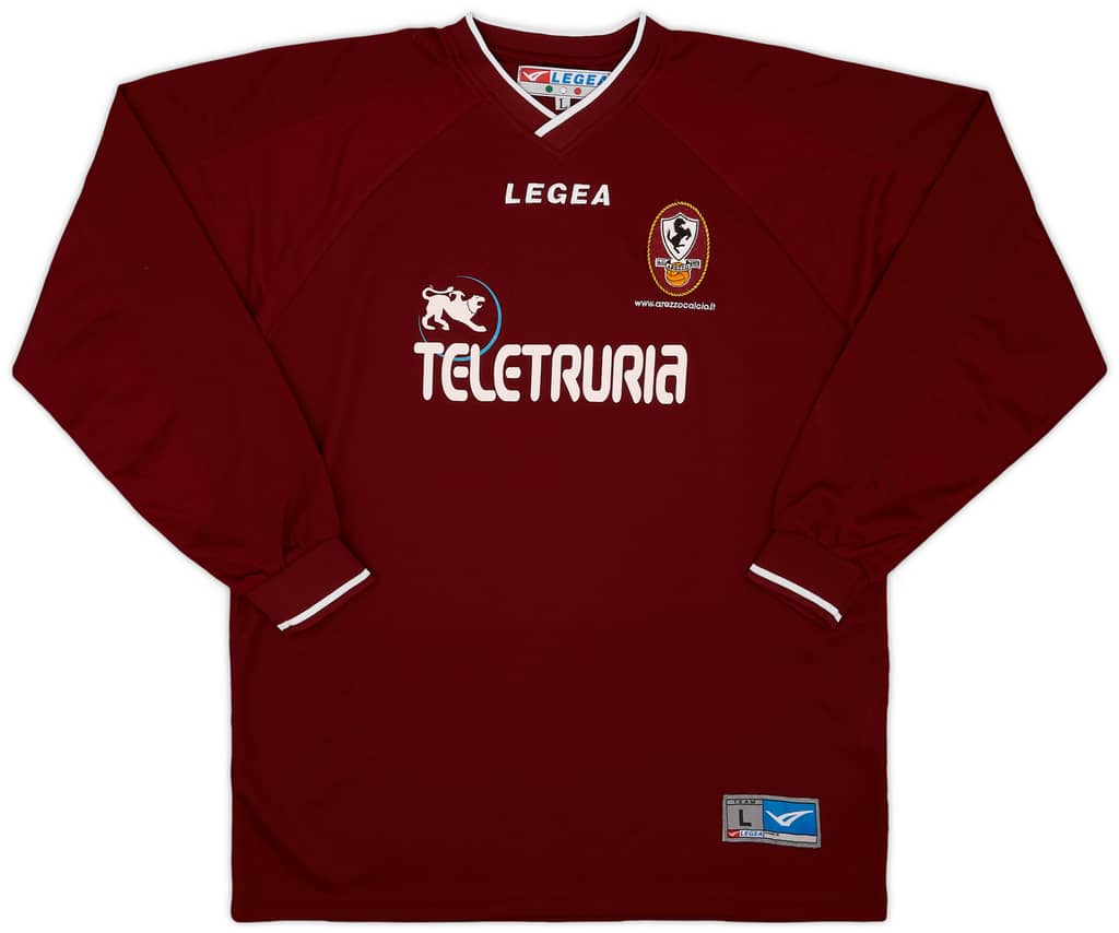 2003-04 Arezzo Home L/S Shirt - 9/10 - (L)