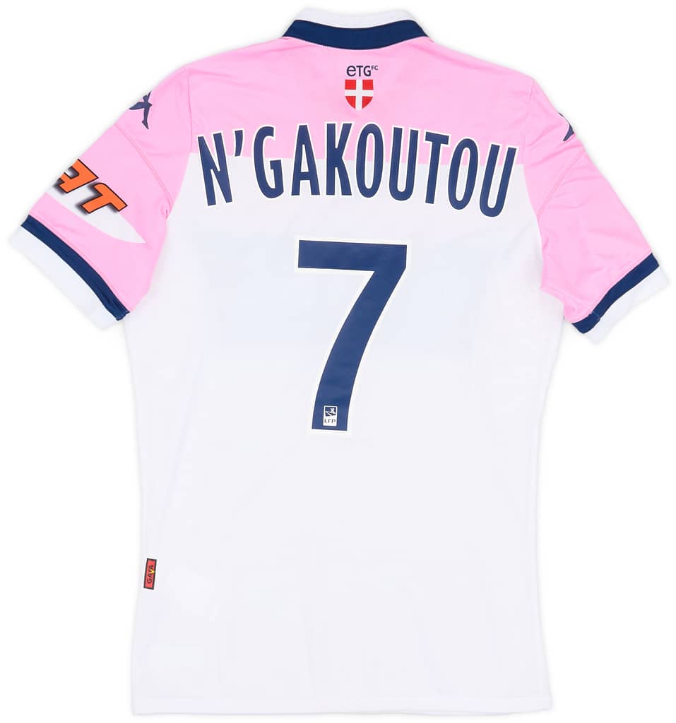 2015-16 Evian Home Shirt N'Gakoutou #7 - 8/10 - (S)