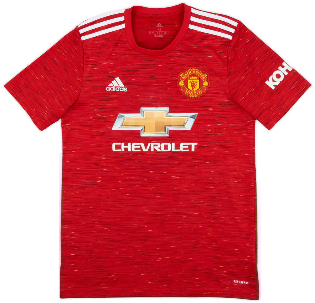 2020-21 Manchester United Home Shirt Mata #8 - 5/10 - (M)