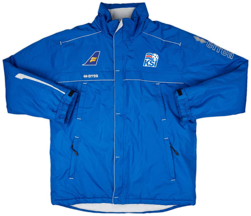 2012-13 Iceland Errea Hooded Rain Jacket - 8/10 - (XL)
