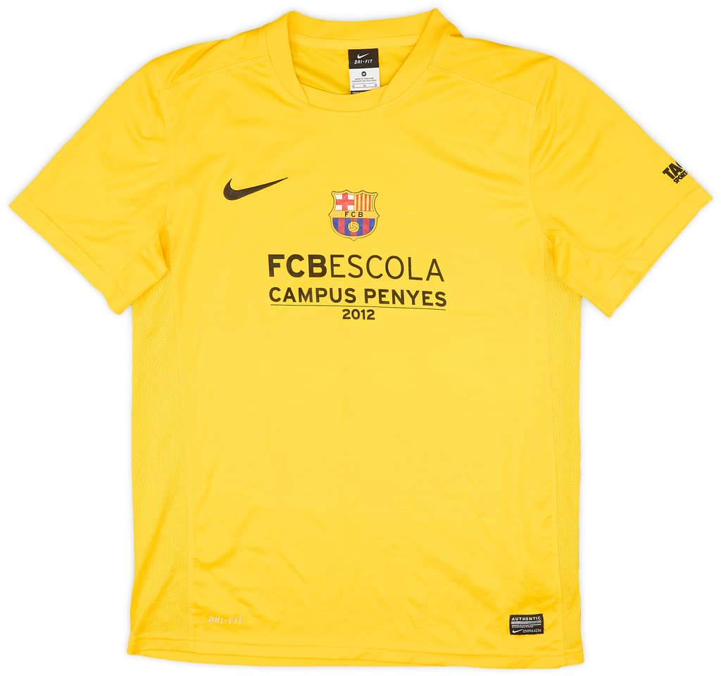 2012-13 Barcelona Football Escola Nike Training Shirt - 7/10 - (M)