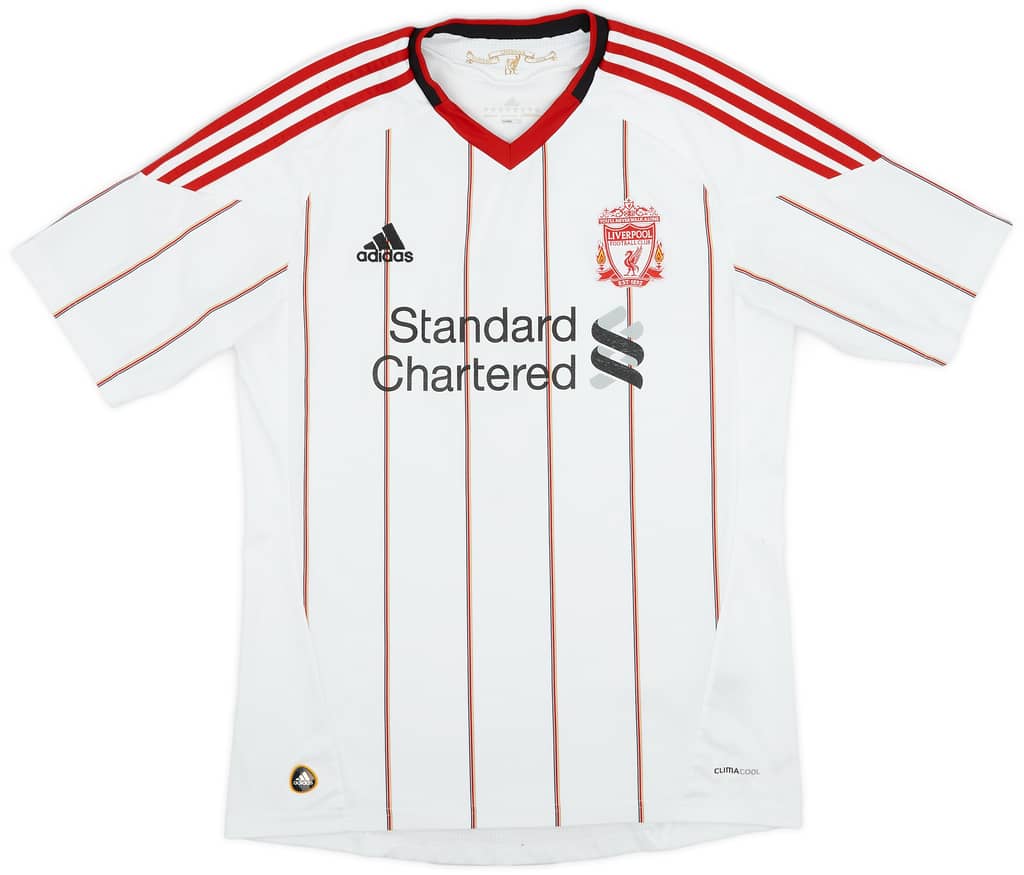 2010-11 Liverpool Away Shirt Gerrard #8 - 5/10 - (M)