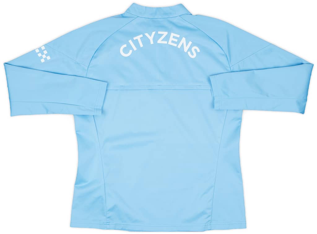 2023-24 Manchester City Women's Player Issue 1/4 Zip Rain Top - 9/10 - (M)
