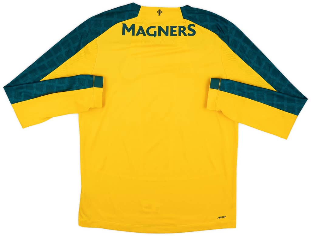 2019-20 Celtic Away L/S Shirt - 10/10 - (M)