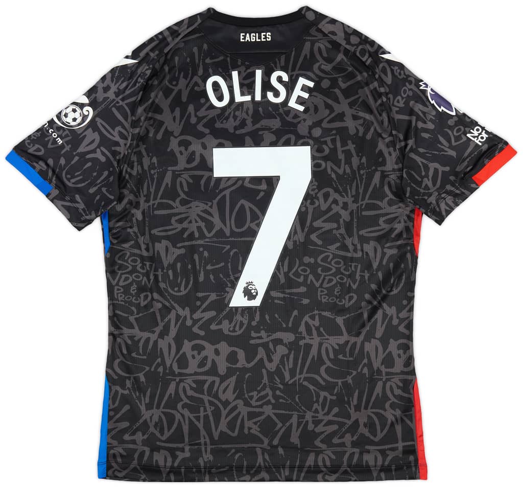2023-24 Crystal Palace Match Issue Third Shirt Olise #7
