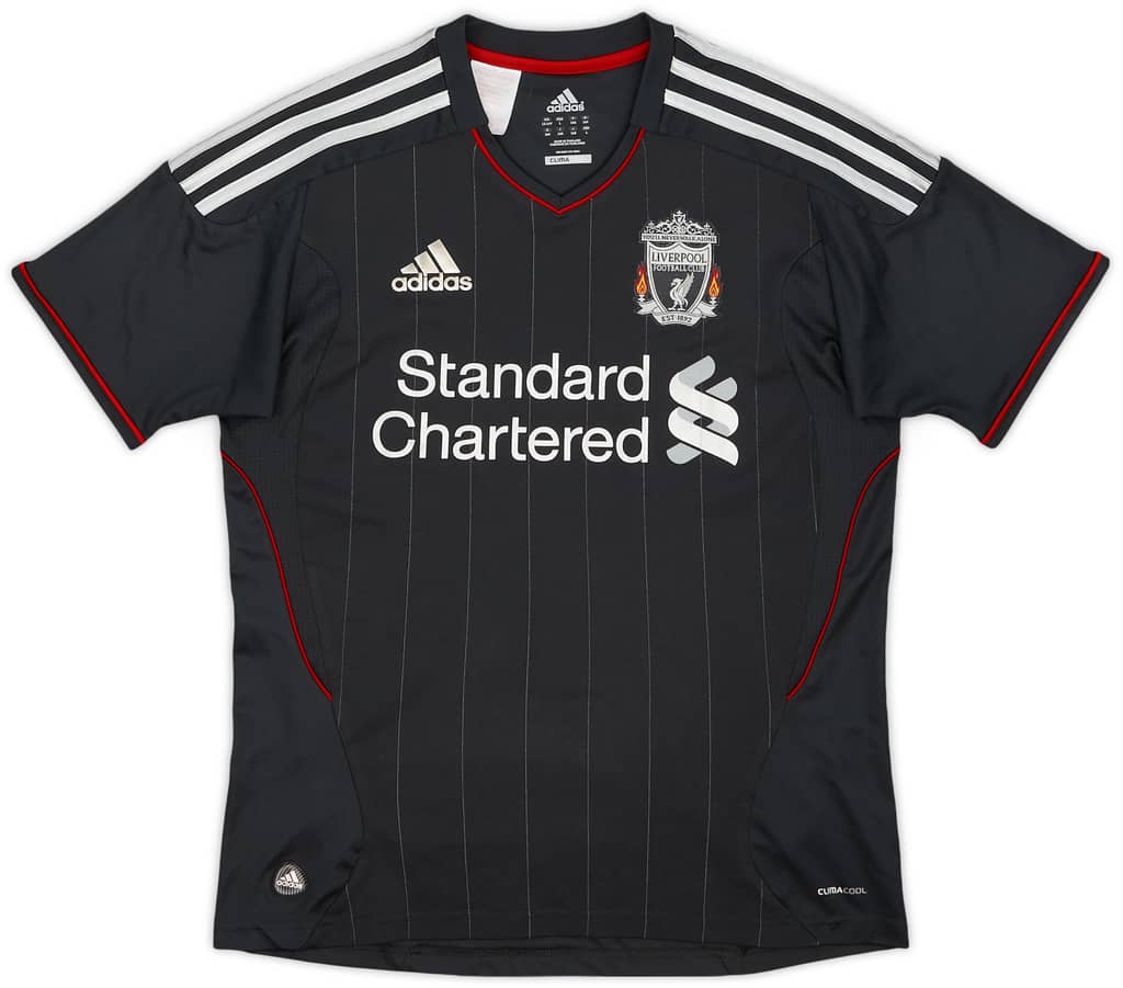 2011-12 Liverpool Away Shirt - 9/10 - (L.Boys)