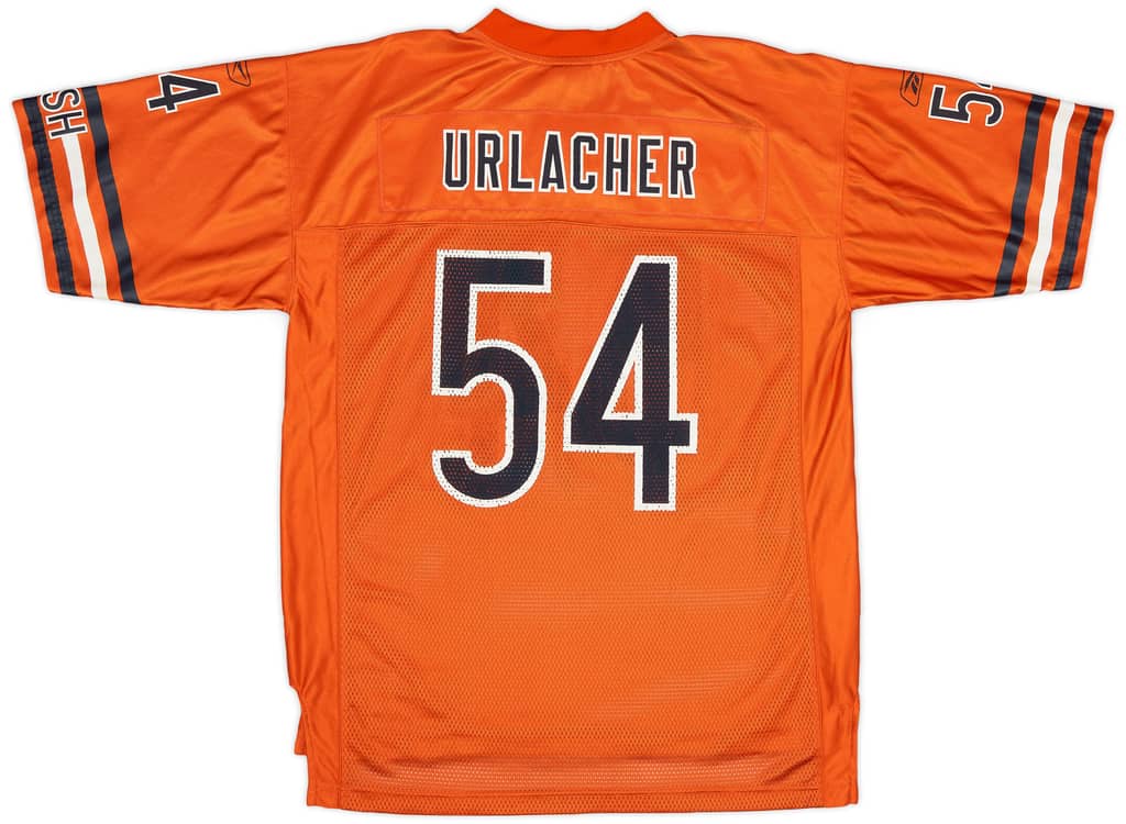 2004 Chicago Bears Urlacher #54 Reebok On Field Jersey (Alternate) L