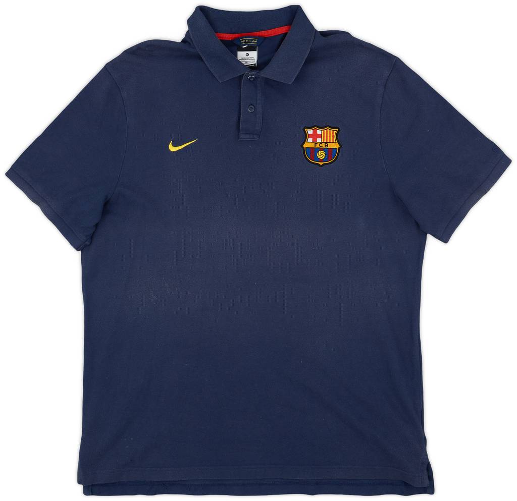 2013-14 Barcelona Nike Polo Shirt - 6/10 - (XL)