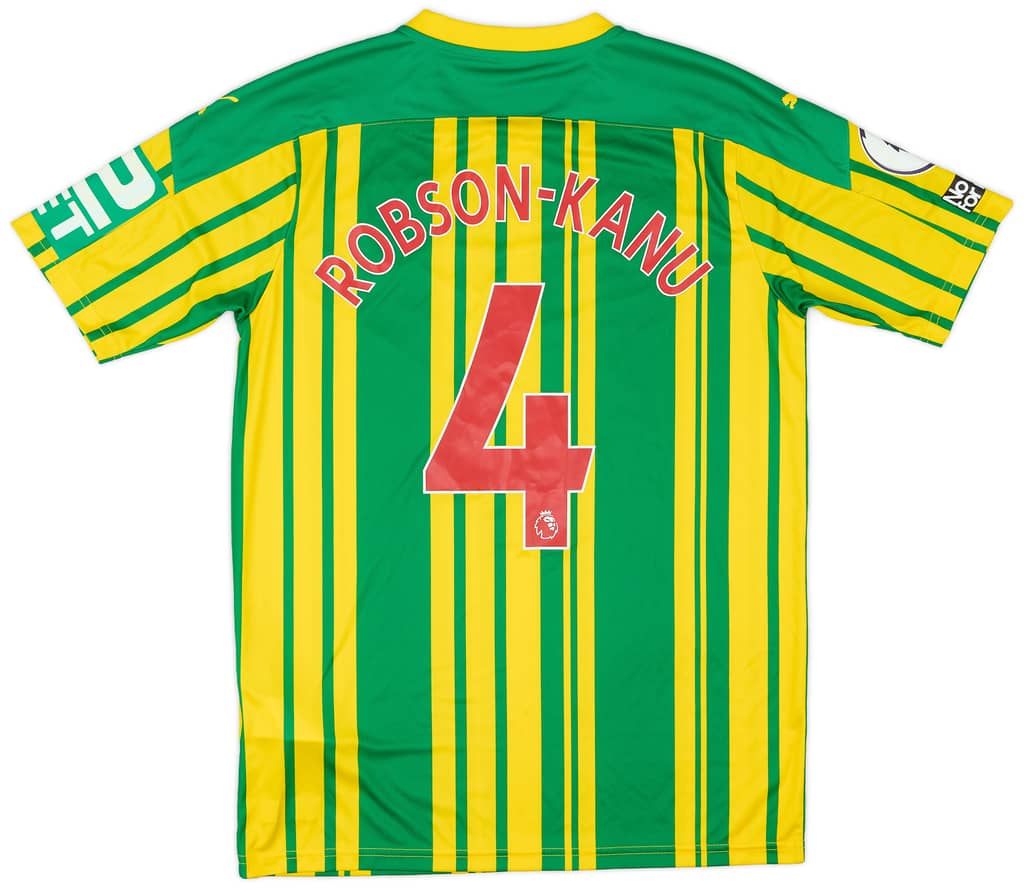 2020-21 West Brom Match Issue Away Shirt Robson-Kanu #4
