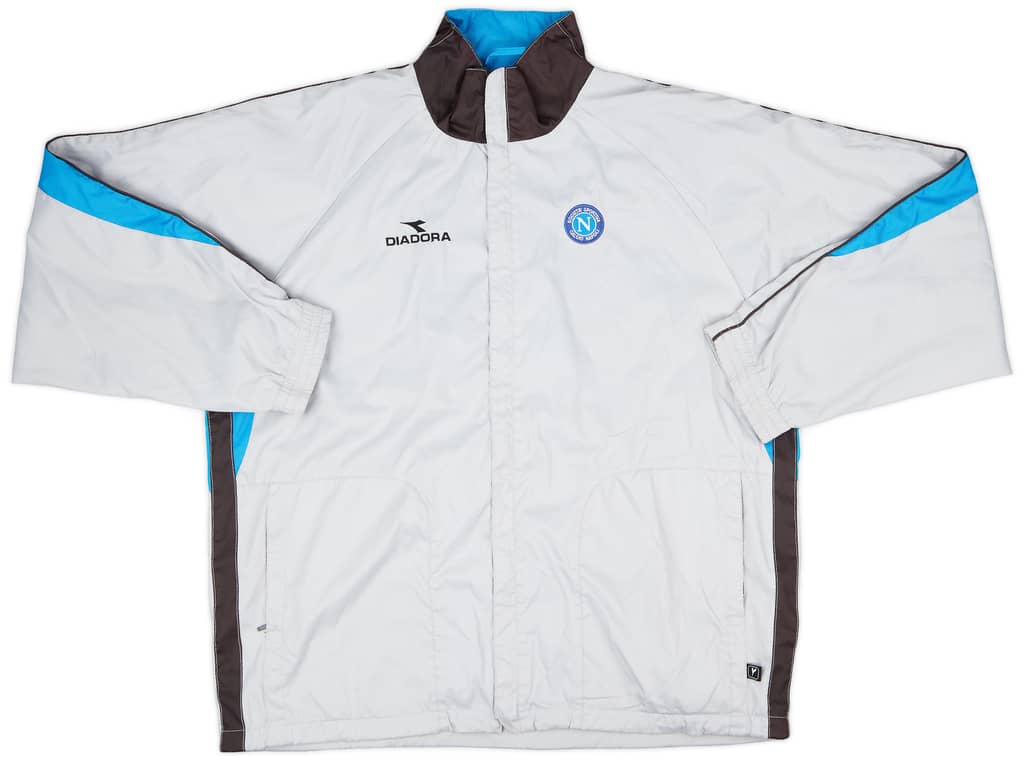 2002-03 Napoli Diadora Track Jacket - 8/10 - (XL)